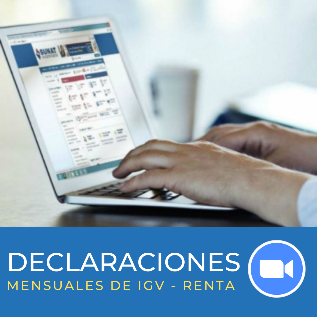 CURSO DE DECLARACIONES DE IGV RENTA